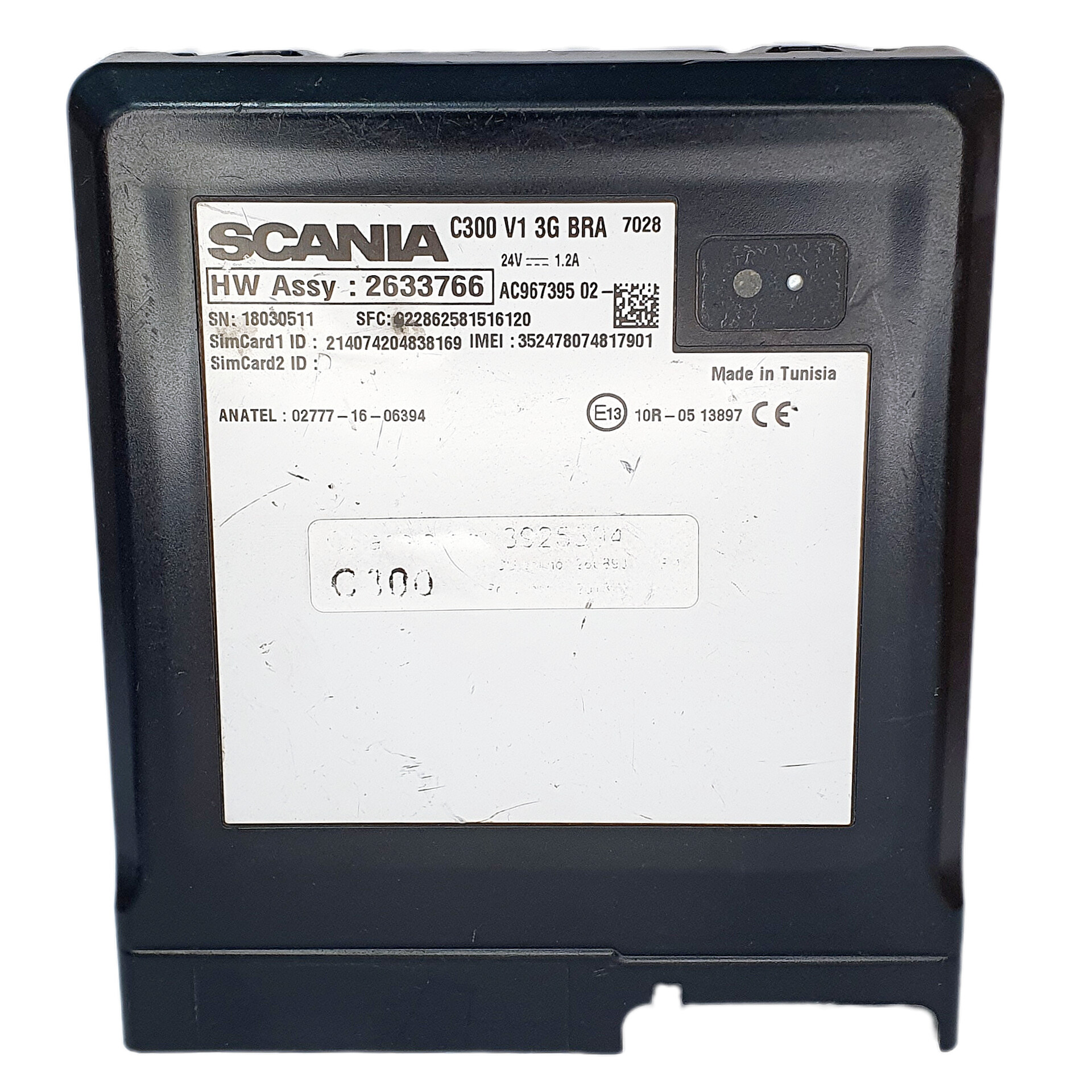 Módulo Comunicador C300 Caminhão Scania R480 Highline Cód: 263376