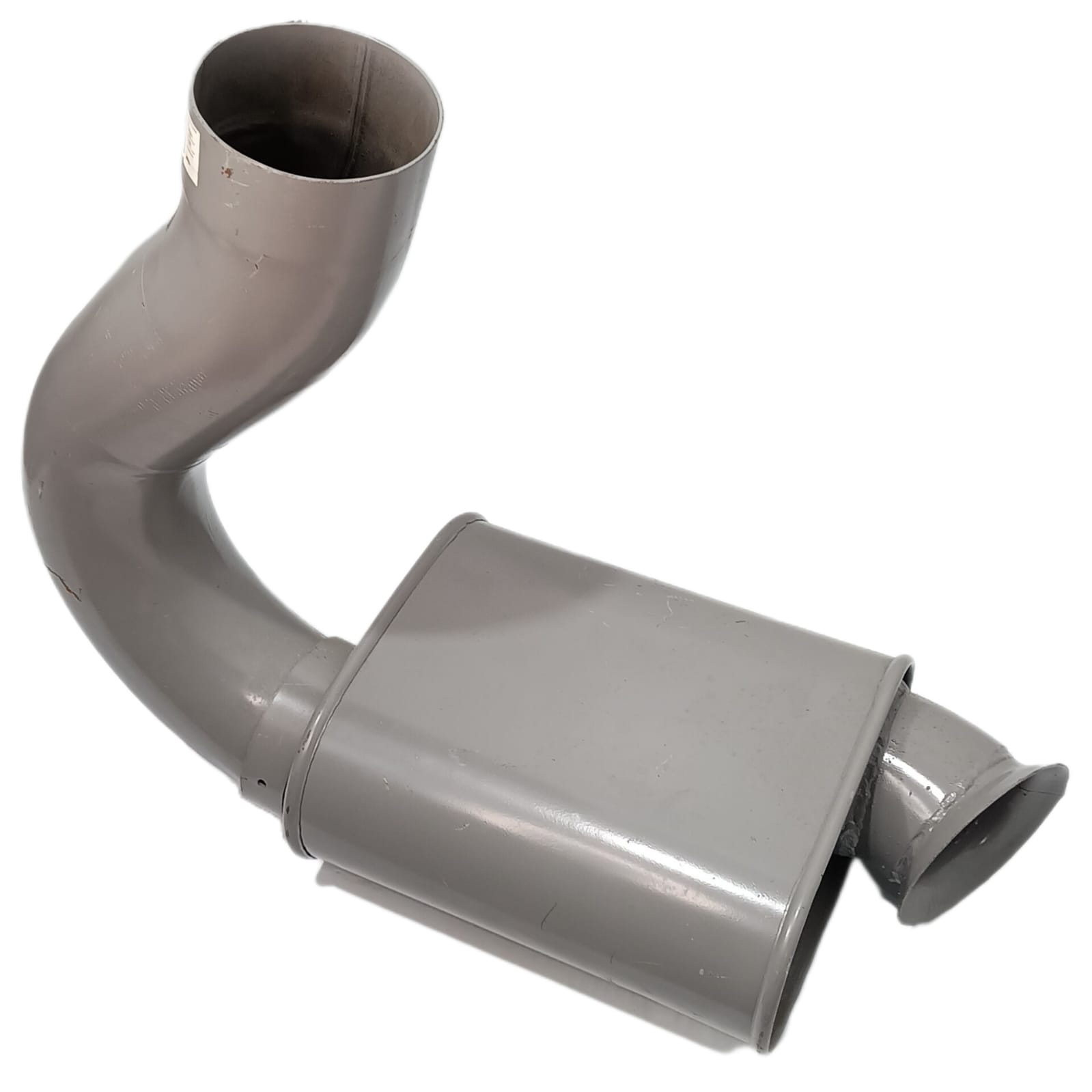 Tubo Motor Saída De Escapamento Com Silencioso Mercedes Benz Axor