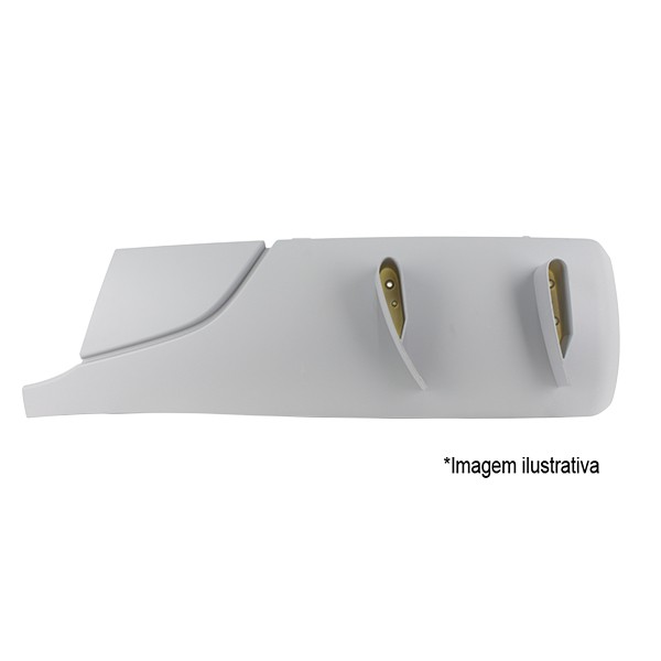 CHAPA ACABAMENTO CANTO GRADE DIANT. LD CAMINHÃO VOLVO VM